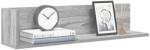 vidaXL 2 db szürke sonoma színű szerelt fa fali polc 75x16, 5x16, 5 cm (860036)
