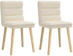 vidaXL 2 db vászon étkezőszék (4101304)