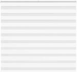 vidaXL zebrafüggönnyel fehér szövetszélesség 150, 9 cm poliészter (4014740)