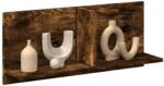 vidaXL füstös tölgy színű szerelt fa faliszekrény 70 x 16, 5 x 30 cm (854854)