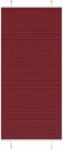 vidaXL pliszírozott vak Bordeaux piros 85x200 cm szövetszélesség (4015259)