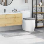 vidaXL Csúszásmentes fürdőszőnyeg készlet 3 pcs Szürke PP (4019865)