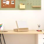 vidaXL tömör fenyőfa asztali festőállvány fiókkal 33, 5 x 25, 5 x 7 cm (30228)