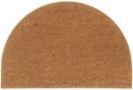 vidaXL ajtószőnyeg Natural Half Round 60x90 cm Tufting kókuszrost (155564)
