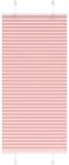 vidaXL pliszírozott redőny rózsaszín 60x150 cm szövetszélesség 59, 4 cm (4015441)