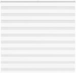 vidaXL zebrafüggönnyel fehér szövetszélesség 155, 9 cm poliészter (4014741)