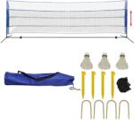 vidaXL 500 x 155 cm tollaslabda szett és háló (91308)