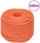 vidaXL narancssárga polipropilén munkakötél 20 mm 100 m (152953)