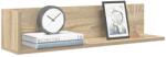 vidaXL 2 db sonoma tölgy színű szerelt fa fali polc 75 x 16, 5 x 16, 5cm (860033)