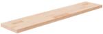 vidaXL kezeletlen tömör tölgyfa polclap 100x20x2, 5 cm (342937)