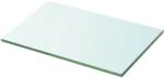 vidaXL Átlátszó üvegpolc 30x20 cm (243809)