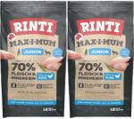 RINTI MAX-I-MUM Junior Chicken csirkével kölyökkutyáknak 2 x 12 kg