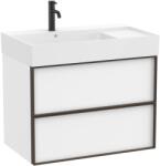 Roca Inspira mosdó+alsószekrény 80cm, matt fehér (A851991509)