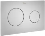  Roca matt króm kétmennyiséges nyomólap PL10 (A890089002)