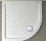 Roca Roma 900 x 900 x 55 cm-es porcelán íves zuhanytálca (A374124000)