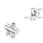 Roca Avant Micro-T termosztátos előkeverő (A5A0179C00)