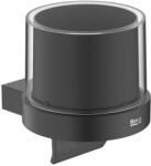 Roca Hotels Round fali szappanadagoló matt fekete (A817590C40)