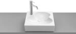 Roca Ohtake pultra ültethető mosdó 41x41cm, matt fehér (A327A14620)
