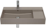Roca Inspira fali/bútorra ültethető mosdó (800 x 490) kávé színben (A32752B660)