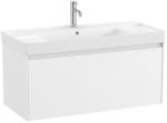 Roca Ona egy fiókos mosdószekrény A32768A000 mosdóval, matt fehér színben (A851686509)
