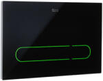  Roca fekete üveg két mennyiséges nyomólap EP-1 Dual Electronic (One) (A890104008)
