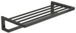 Roca Tempo titán fekete fali törölközőtartó polc (A817032022)