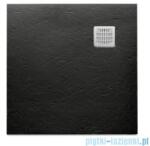 Roca Terran extra lapos műgyanta zuhanytálca, csúszásgátló felülettel 900 x 900 x 26 Fekete (AP0338438401400)