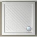 Roca Roma 900 x 900 x 55 cm-es porcelán zuhanytálca (A374123000)