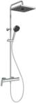 Ideal Standard CeraFlow T25+ - Set de duș cu baterie, 26x26 cm, 2 jeturi, crom A8533AA (A8533AA)