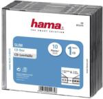 Hama Slim CD кутийки за дискове, опаковка от 10 бр, 51275 (51275) - zettabytex