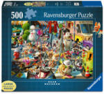 Ravensburger Puzzle 500 db - Kutyasétáltató (17572)