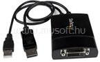 StarTech Displayport -> DVI-D M/F adapter Dual Link fekete (DP2DVID2) (DP2DVID2)