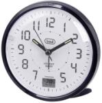 Trevi kvarc ébresztőóra LED háttérvilágítással, fekete (15504)