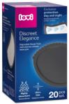 Lovi Подплънки за кърма с гел Lovi - Discreet Elegance - 20 броя, черни (19/611)