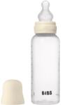 BIBS Anti-Colic Baby Bottle Silicone antikólikás cumisüveg szilikoncumival Ivory 270 ml