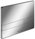 Schell Öblítőtartályok rejtett tartályokkal - WC kezelőpanel, matt króm 032856499 (032856499)