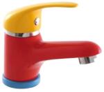 RAV SLEZÁK SAJ026.0 - Mosdócsaptelep JUNIOR 11 cm piros/sárga SAJ026.0 (RV0003)