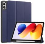 Gigapack tok álló bőr hatású (aktív flip oldalra nyíló trifold asztali tartó) xiaomi redmi pad 2 pro sötétkék (GP-179090)