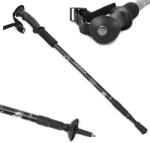 Nordic Walking bot cserélhető talpakkal, 2 db, gumi fogantyú, fekete (VG5907451312759X2xx)