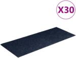 vidaXL 30 db kék lépcsőszőnyeg öntapadós téglalap alakú 60x25 cm 3365713 (3365713)