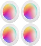 Aigostar - Set 4x spoturi încastrate LED RGBW dimabile MESH, 18W, 230V, 2700K-6500K (AI2324)
