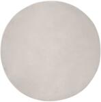 vidaXL Mű Nyúl Szőr Szőnyeg Olite Bézs Ø 120 cm Poliészter 42021647 (42021647)