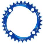 a2Z Narrow Wide (BCD: 104) 4 furatos szimmetrikus lánctányér kék 30T