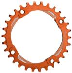 Funn Lánctányér Solo NW 4 furatos szimmetrikus 32T narancs