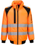 Portwest CD898 WX2 Hi-Vis 2 az 1-ben pilóta dzseki narancs-fekete (CD898OBR5XL)