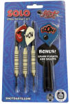  Set sageti darts Shot steel Solo 18g, brass (SHSOLO)