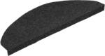 vidaXL 30 db fekete öntapadó lépcsőszőnyeg 65 x 22, 5 x 3, 5 cm 3365907 (3365907)