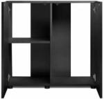 AQUAEL OPTISET 125 Black | Univerzális akvárium szekrény (fekete) - 81x36x80 cm