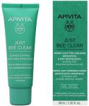 APIVITA Just Bee Clear Blemish Control Mattifying Moisturizer cremă hidratantă pentru față cu niacinamidă 40 ml