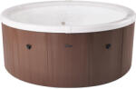  Jakuzzi, MSpa Frame Rome F-RO066W, 6 személyes, 790 l, 182 x 70 cm, masszázs funkció, LED világítás, UVC fertőtlenítés, fa hatású burkolat (TC8050651)